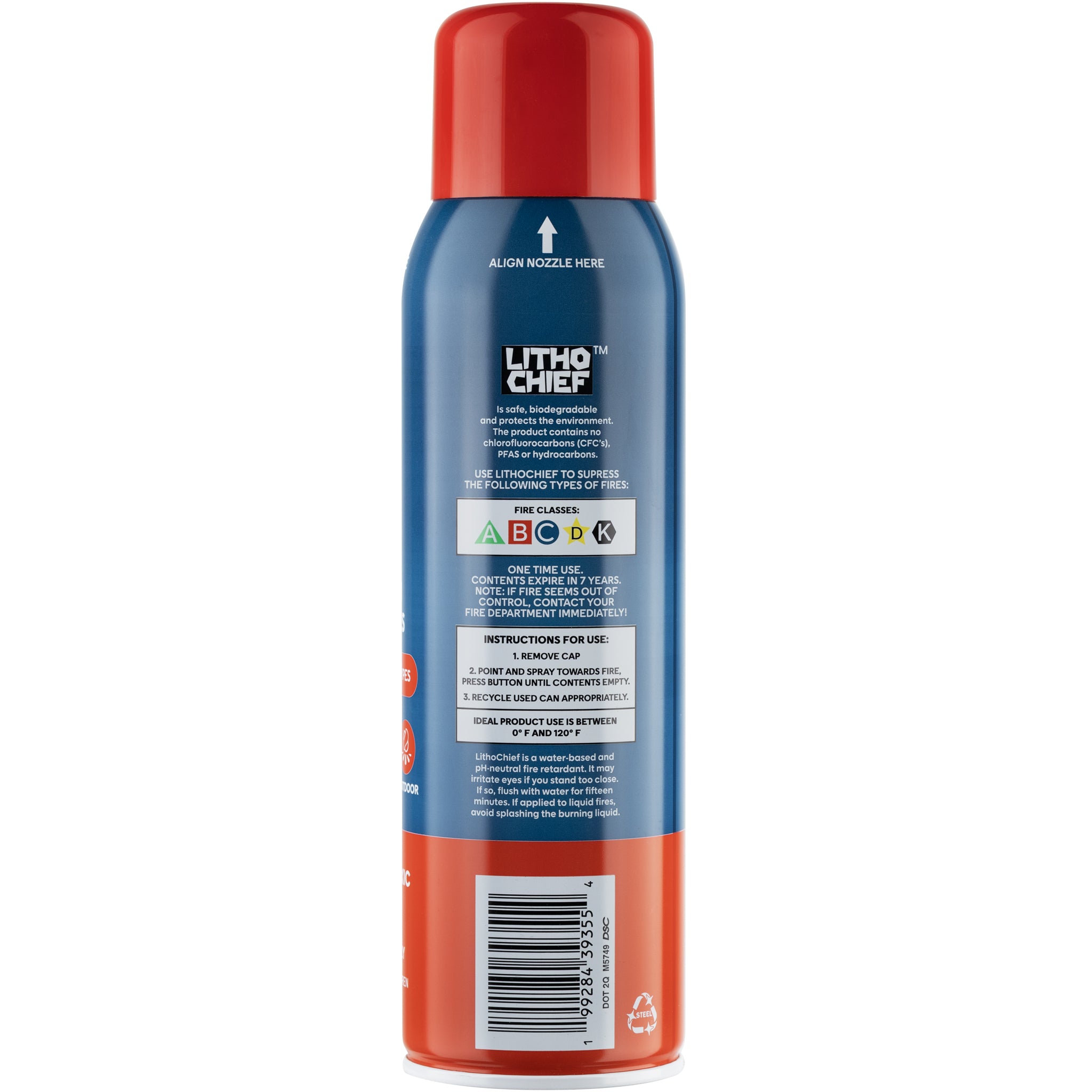 LithoChief Personal Lithium Battery Fire Suppressant Device