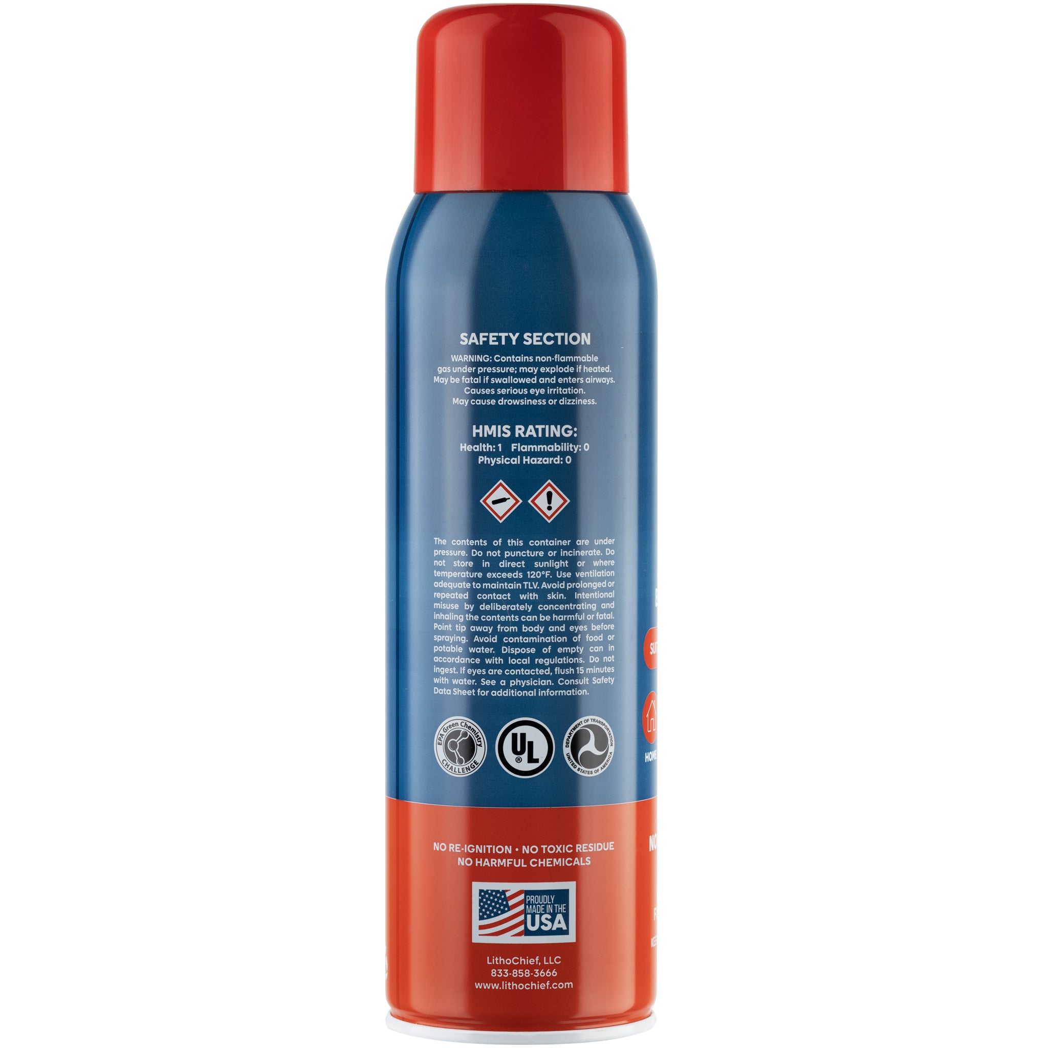 LithoChief Personal Lithium Battery Fire Suppressant Device