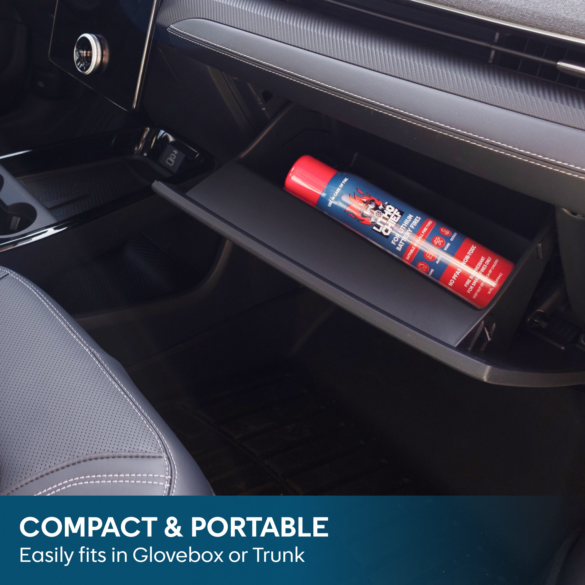 LithoChief is compact and portable