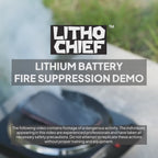 LithoChief Lithium Battery Fire Suppression Demo